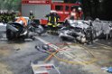 Schwerer VU Leichlingen L294  beide Fahrer verstorben P32